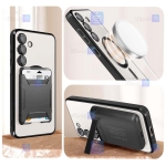 قاب دور رنگی مگ سیف دار گوشی سامسونگ Galaxy S24 FE