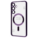 قاب دور رنگی مگ سیف دار گوشی سامسونگ Galaxy S24 FE