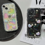 قاب شفاف قلب برجسته گوشی سامسونگ Galaxy A21s