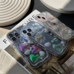قاب شفاف قلب برجسته گوشی سامسونگ Galaxy A50