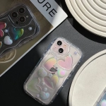 قاب شفاف قلب برجسته گوشی سامسونگ Galaxy S23 Ultra
