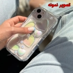 قاب شفاف قلب برجسته گوشی شیائومی Poco F5