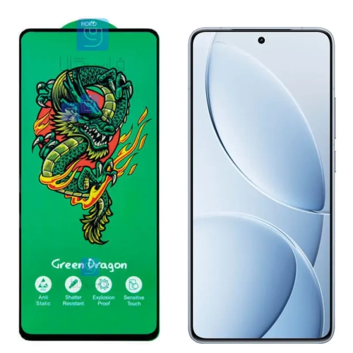 گلس تمام صفحه HORO Green Dragon گوشی شیائومی ردمی K80