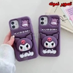 قاب دخترانه کرومی گوشی آیفون 8