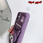 قاب دخترانه کرومی گوشی آیفون XS