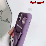 قاب دخترانه کرومی گوشی آیفون XS