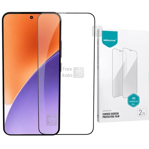 محافظ صفحه نمایش دو تایی نیلکین شیائومی 15 پرو مدل Impact Resistant Curved Film
