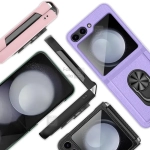 قاب چرمی حلقه دار Piblue گوشی Z Flip 6