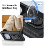 قاب چرمی حلقه دار Piblue گوشی Z Flip 6