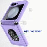 قاب چرمی حلقه دار Piblue گوشی Z Flip 6