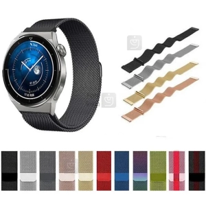 بند فلزی حصیری میلانس ساعت هوشمند هواوی GT 3 Pro 46mm
