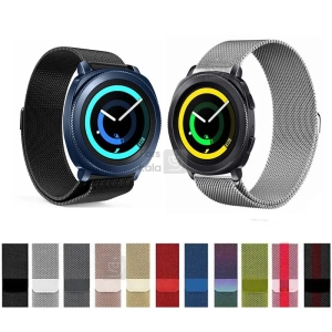 بند فلزی حصیری میلانس ساعت هوشمند سامسونگ Gear Sport