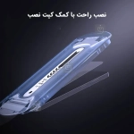 گلس شفاف H+ Pro نیلکین گوشی سامسونگ S25 Plus همراه با ابزار نصب