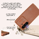 کیف چرمی نیلکین Qin Pro گوشی S25 Plus