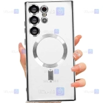 قاب دور رنگی مگ سیف دار گوشی S22 Ultra