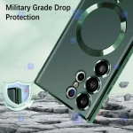قاب دور رنگی مگ سیف دار گوشی S22 Ultra