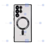 قاب دور رنگی مگ سیف دار گوشی S25 Ultra