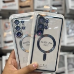 قاب دور رنگی مگ سیف دار گوشی S25 Ultra
