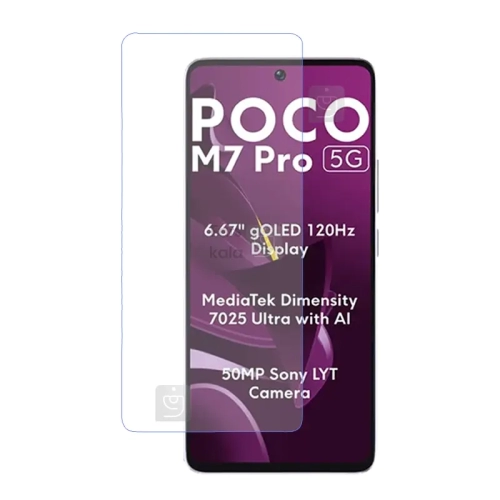 گلس شفاف گوشی Xiaomi Poco M7 Pro 5G