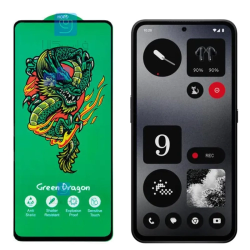 گلس تمام صفحه HORO Green Dragon گوشی ناتینگ CMF Phone 1