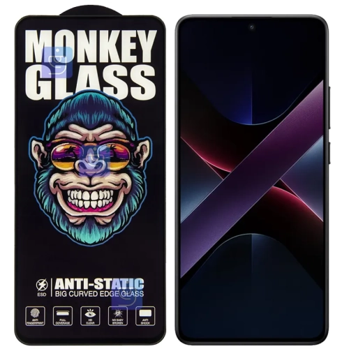 گلس مانکی آنتی استاتیک گوشی شیائومی Poco X7 Pro