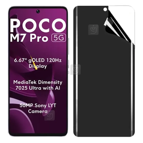 محافظ صفحه نانو حریم شخصی شیائومی Poco M7 Pro 5G