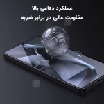 گلس شفاف H+ Pro نیلکین گوشی سامسونگ S25 Ultra همراه با ابزار نصب