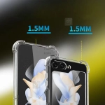 قاب شفاف پشت کریستالی Piblue گوشی سامسونگ Z Flip 6