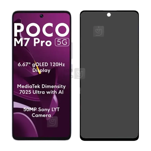 گلس شیشه ای پرایوسی Poco M7 Pro 5G