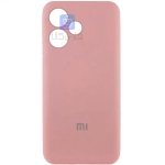 کاور سیلیکونی شیائومی Poco M6 4G مدل محافظ لنزدار
