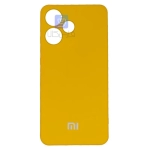 کاور سیلیکونی شیائومی Xiaomi Redmi 13 مدل محافظ لنزدار