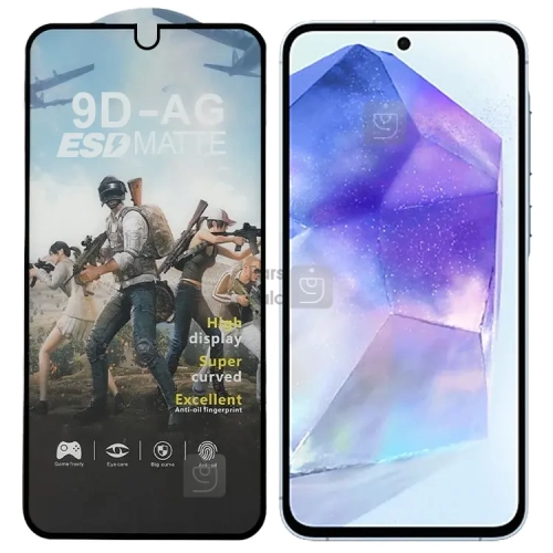 گلس مات آنتی استاتیک گوشی سامسونگ A55 مدل AG ESD