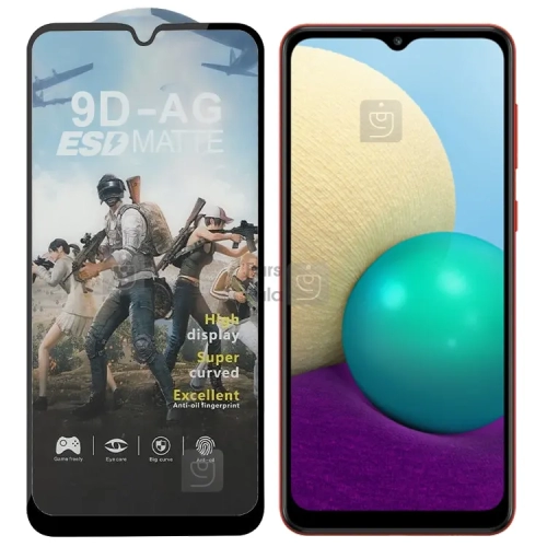 گلس مات آنتی استاتیک گوشی سامسونگ A02 مدل AG ESD