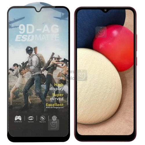 گلس مات آنتی استاتیک گوشی سامسونگ A02s مدل AG ESD