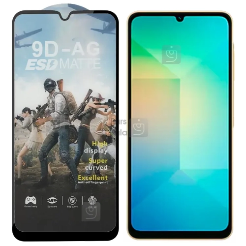 گلس مات آنتی استاتیک گوشی سامسونگ A06 مدل AG ESD