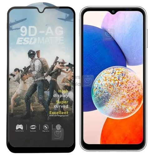 گلس مات آنتی استاتیک گوشی سامسونگ A14 4G مدل AG ESD