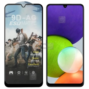 گلس مات آنتی استاتیک گوشی سامسونگ A22 4G مدل AG ESD