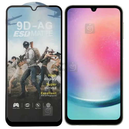 گلس مات آنتی استاتیک گوشی سامسونگ A24 مدل AG ESD