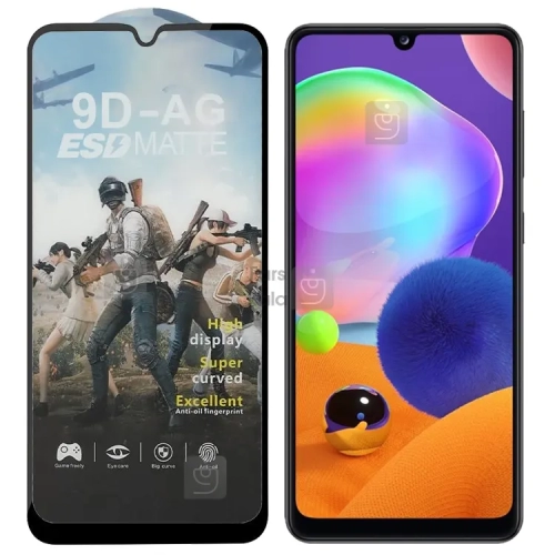 گلس مات آنتی استاتیک گوشی سامسونگ A31 مدل AG ESD