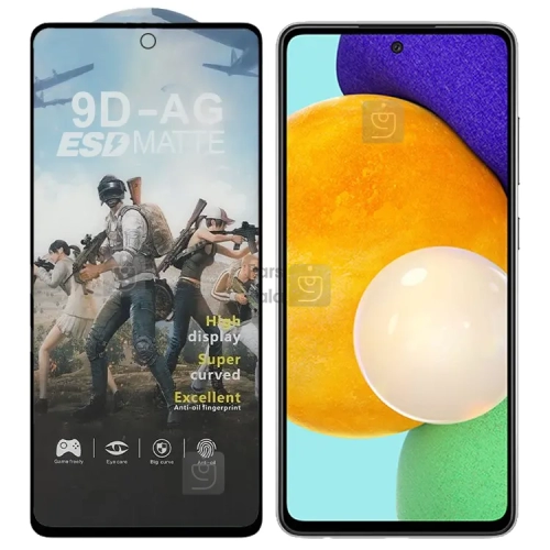 گلس مات آنتی استاتیک گوشی سامسونگ A52s مدل AG ESD