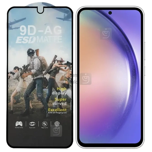 گلس مات آنتی استاتیک گوشی سامسونگ A54 مدل AG ESD