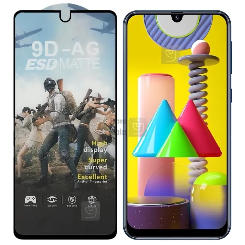 گلس مات آنتی استاتیک گوشی سامسونگ M31 مدل AG ESD