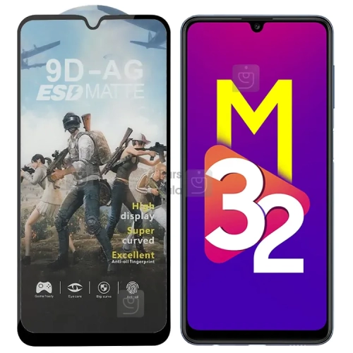 گلس مات آنتی استاتیک گوشی سامسونگ M32 4G مدل AG ESD