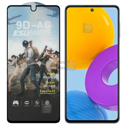 گلس مات آنتی استاتیک گوشی سامسونگ M52 مدل AG ESD