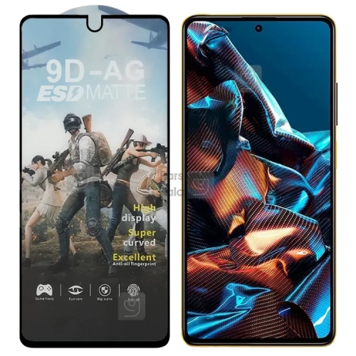 گلس مات آنتی استاتیک گوشی شیائومی Poco X5 Pro مدل AG ESD