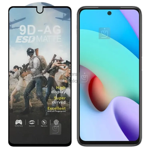 گلس مات آنتی استاتیک گوشی Redmi 10 Prime مدل AG ESD