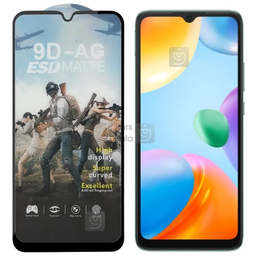 گلس مات آنتی استاتیک گوشی شیائومی Redmi 10C مدل AG ESD