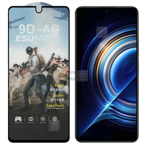گلس مات آنتی استاتیک گوشی شیائومی Redmi K50 مدل AG ESD