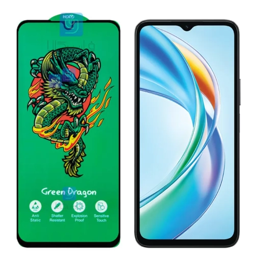 گلس تمام صفحه HORO Green Dragon گوشی آنر X5b Plus