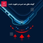 قاب اصلی پشت کریستالی Xundd Beatle گوشی سامسونگ A26